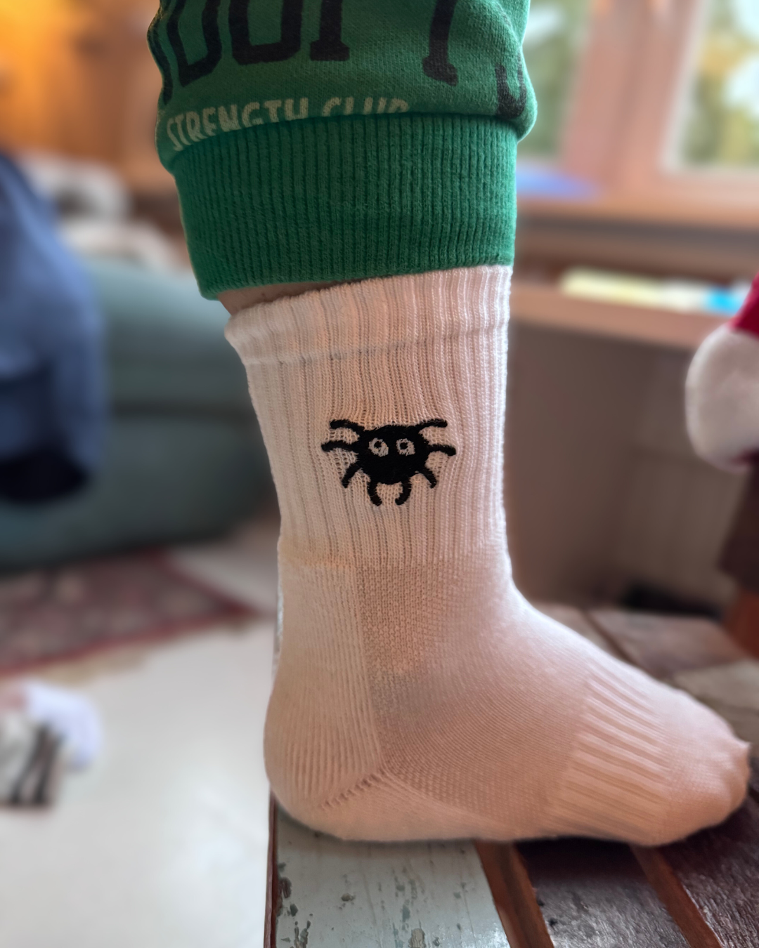 Halloween Sokken - Pompoen & Spin