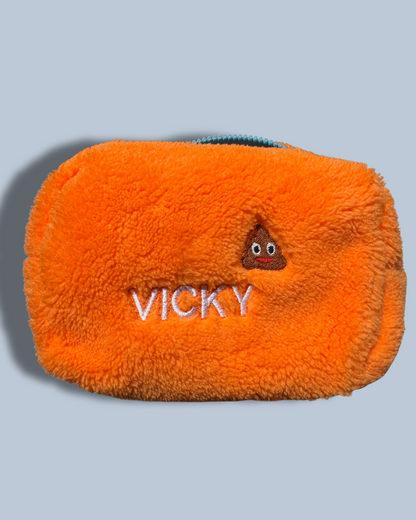 Gepersonaliseerde pennen etui met naam + icoontje