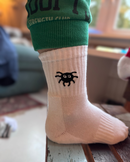 Halloween Sokken - Pompoen & Spin