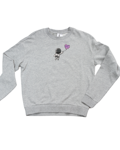 Astronaut met hartje