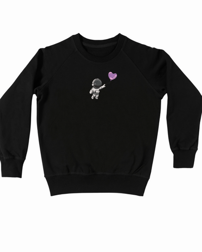 Astronaut met hartje