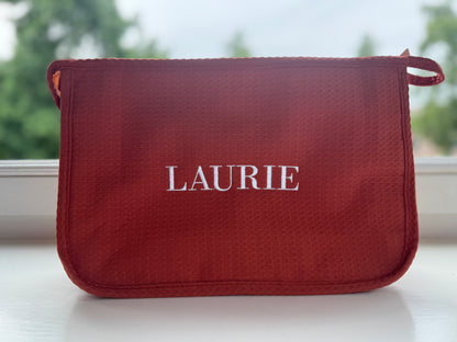 Toilet tas met eigen naam