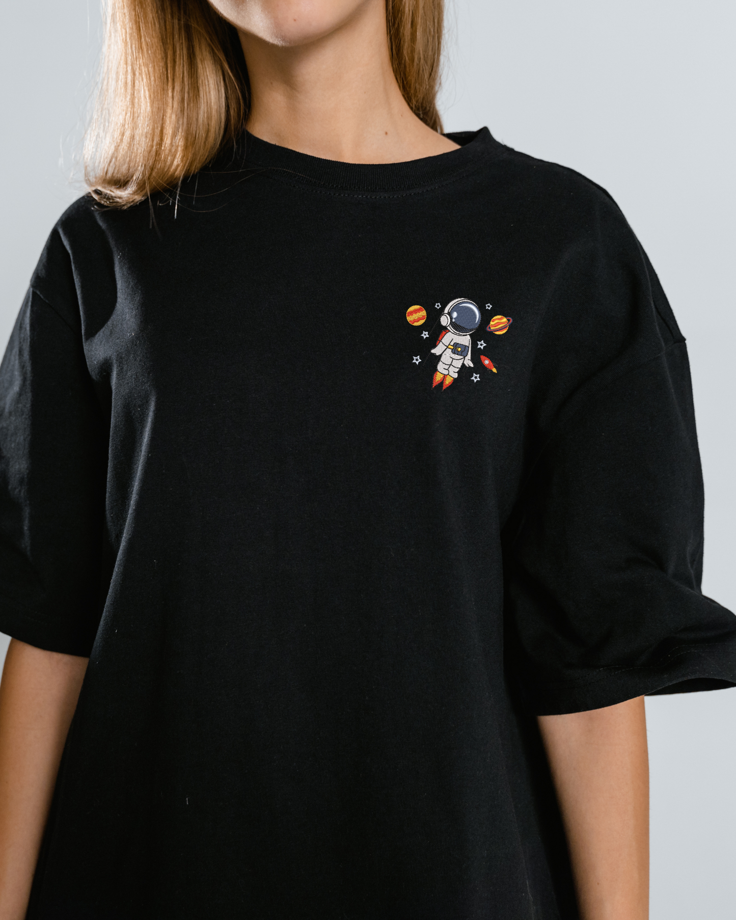 Astronaut vliegend